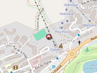 Carte de J.p.m.l. à Montgenèvre