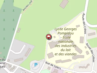 Carte de Institut Universitaire De Technologie à Aurillac