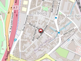 Carte de Restaurant L'epicerie à Valence