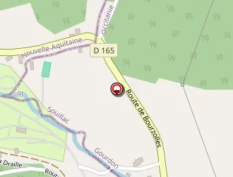 Carte de La Draille à Souillac