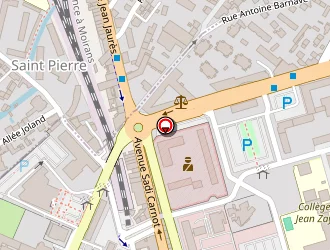 Carte de Carsat Rhône-alpes (caisse D'assurance Retraite Et De La Santé Au Travail) à Privas