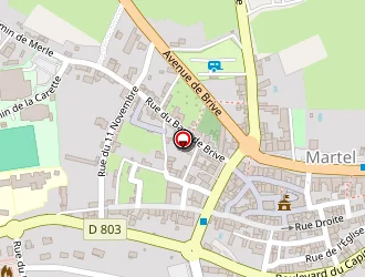 Carte de Institut Désir Beauté à Martel