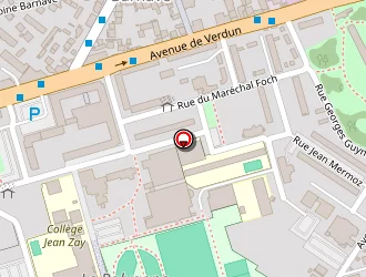 Carte de Centre Information Orientation (cio) à Valence