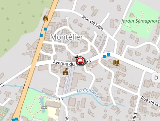 Carte de 3agbat à Montélier