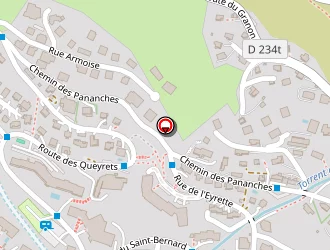 Carte de Sgiloc à Saint-chaffrey