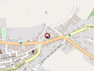 Carte de Crédit Agricole à Martel