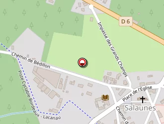 Carte de Audy à Salaunes