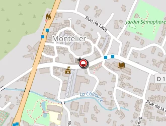 Carte de Le Clocher à Montélier