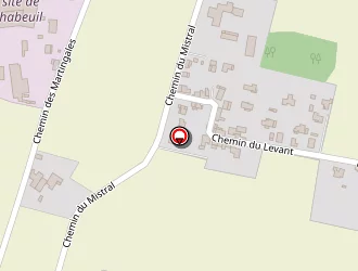 Carte de R.s.d à Chabeuil