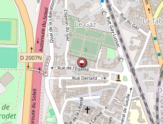 Carte de Vival à Bourg-lès-valence