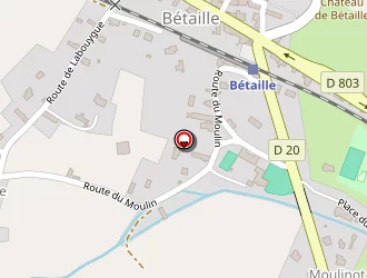 Carte de Bouquand Sylvain à Bétaille