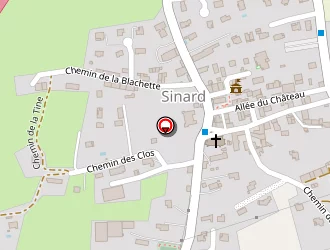 Carte de Dm Energie à Sinard