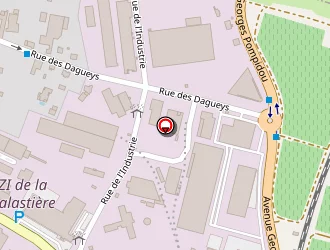 Carte de Dacia Bastide Concessionnaire à Libourne