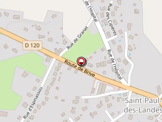 Carte de Carrefour Contact à Saint-paul-des-landes