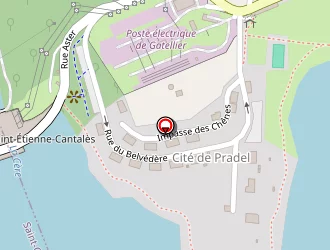 Carte de Piscine à Saint-étienne-cantalès