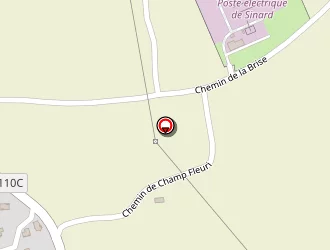 Carte de Ace Paysage à Sinard