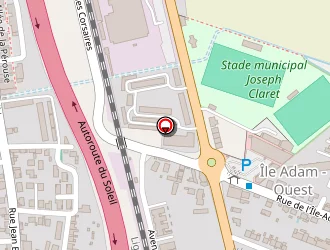 Carte de Bourret Alexandre à Bourg-lès-valence