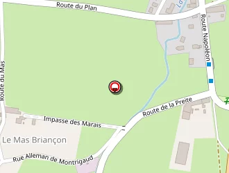 Carte de Rousset Bernard à Pierre-châtel