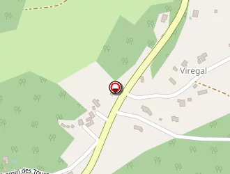 Carte de Espace Coiffure à Tursac