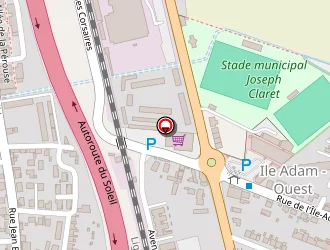 Carte de Prp à Bourg-lès-valence