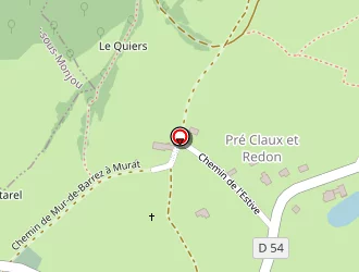 Carte de Baduel Michel à Pailherols