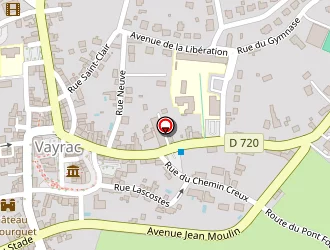 Carte de La Poste à Vayrac