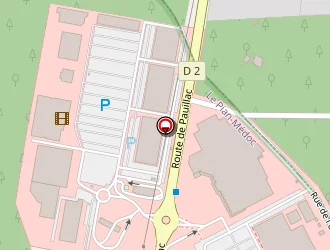 Carte de Centre Leclerc à Pian-médoc (le)