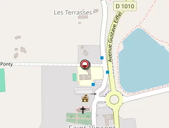 Carte de Terre D'alienor à Saint-vincent-de-paul