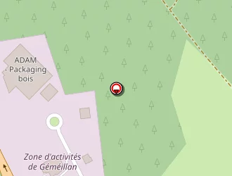 Carte de Adam à Sainte-hélène