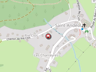 Carte de Blanc Michel à Saint-andéol