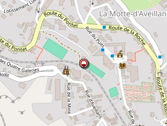 Carte de La Poste à Motte-d'aveillans (la)