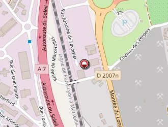 Carte de Id'eau à Bourg-lès-valence