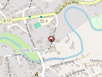 Carte de Cassan Et Fils à Saint-simon