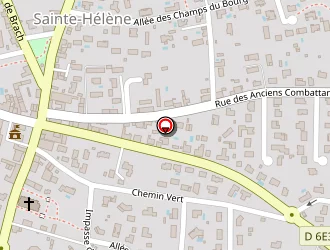 Carte de Rufo Bernard à Sainte-hélène