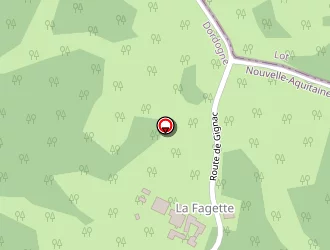 Carte de De La Fagette à Borrèze