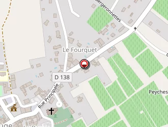 Carte de La Poste à Villegouge