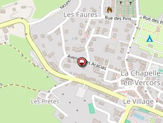 Carte de La Ronde Des Saveurs à Chapelle-en-vercors (la)