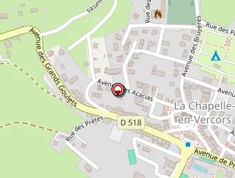 Carte de Immobilier Bellier à Chapelle-en-vercors (la)