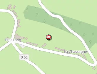 Carte de Ecole De Pratlong à Chaliers