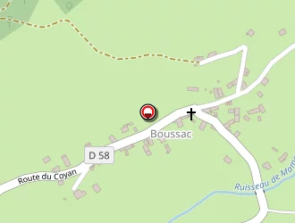 Carte de Cantal Innov'bois à Saint-simon