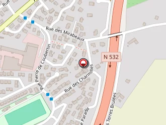 Carte de Gauthier à Saint-marcel-lès-valence