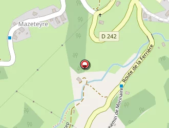 Carte de Les Artisans Chapelous à Château-bernard