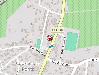 Carte de La Poste à Cubzac-les-ponts