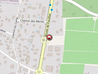 Carte de Benaben à Ludon-médoc