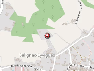 Carte de La Poste à Salignac-eyvigues