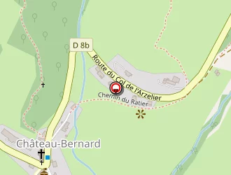 Carte de Boulgakoff Pascal à Château-bernard