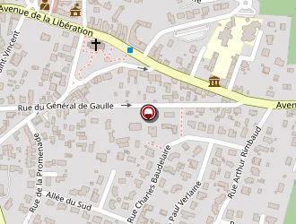 Carte de Aquilus Rsd Piscines Concessionnaire à Lacanau