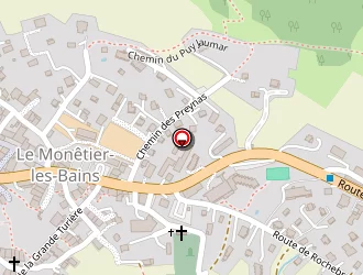 Carte de La Poste à Monêtier-les-bains (le)