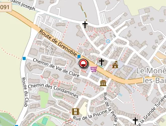 Carte de Peythieu Gerard à Monêtier-les-bains (le)