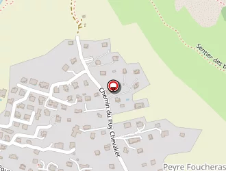 Carte de La Brasera à Monêtier-les-bains (le)